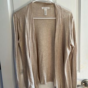Beige thin cardigan